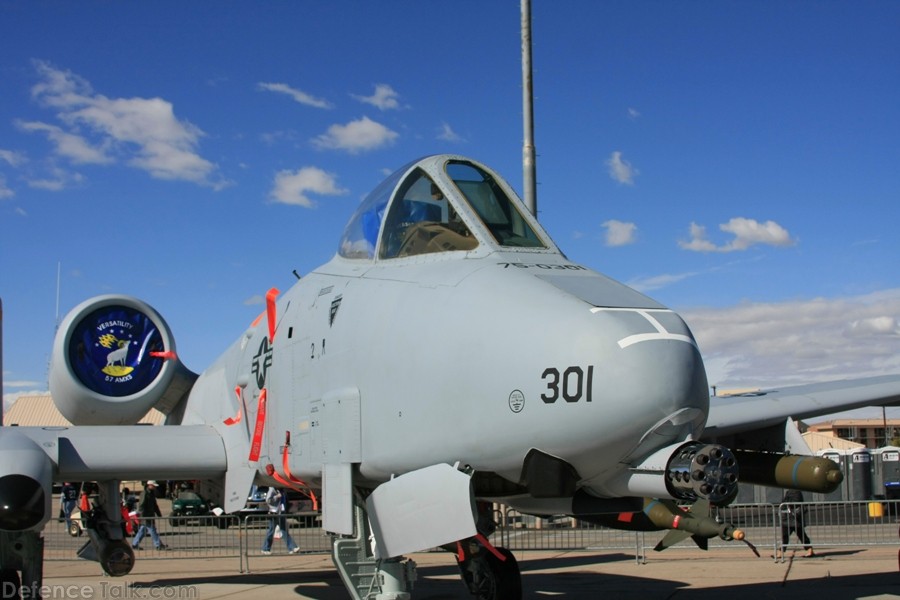 USAF A-10 Thunderbolt II Attack Aircraft