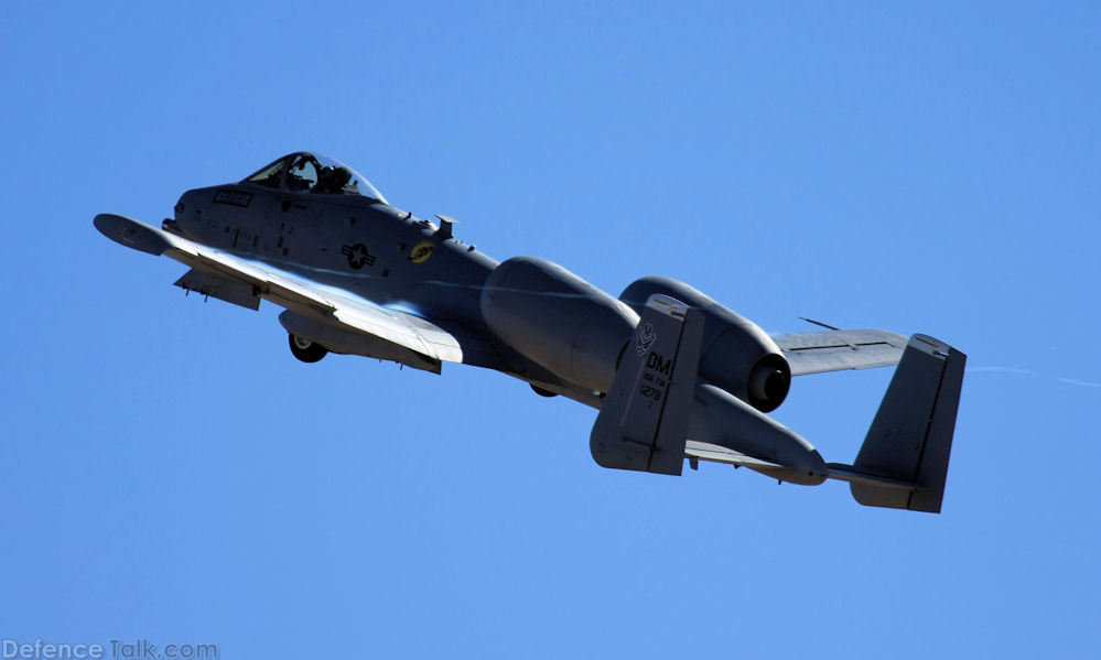 USAF A-10 Thunderbolt II Attack Aircraft