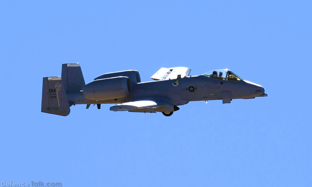 USAF A-10 Thunderbolt II Attack Aircraft