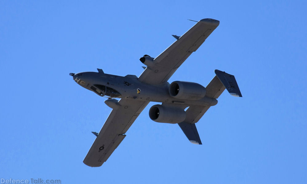 USAF A-10 Thunderbolt II Attack Aircraft