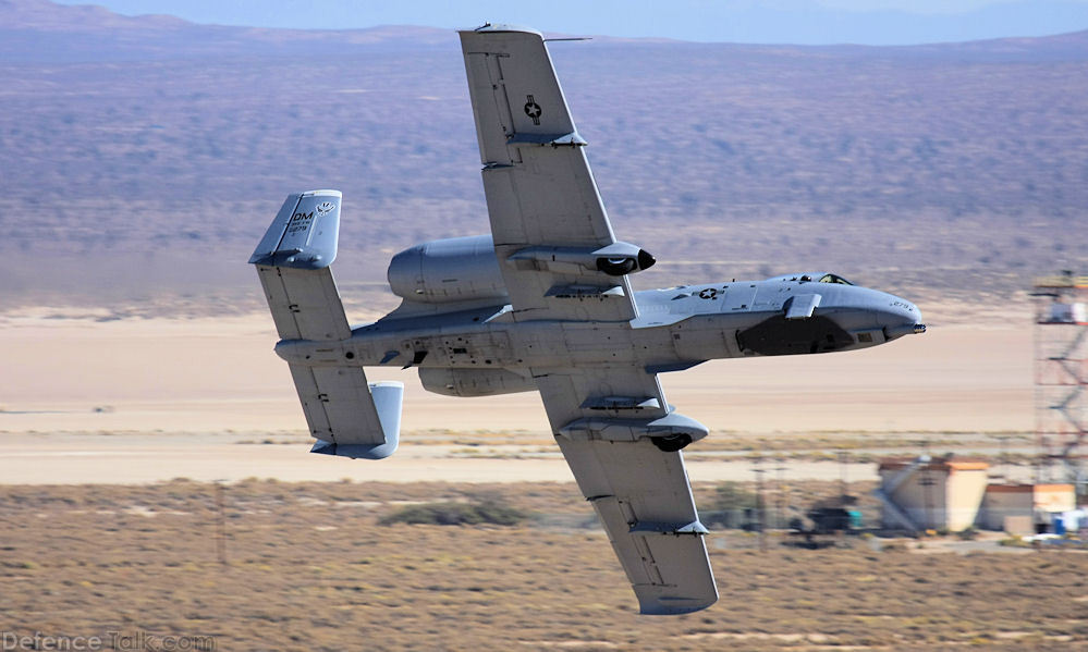 USAF A-10 Thunderbolt II Attack Aircraft