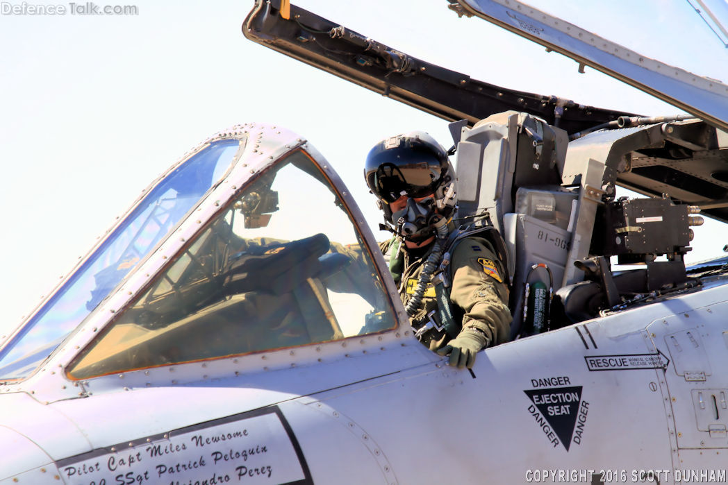 USAF A-10 Thunderbolt II Attack Aircraft