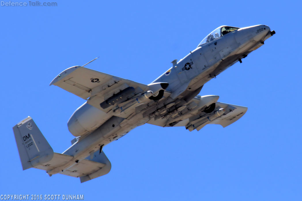 USAF A-10 Thunderbolt II Attack Aircraft