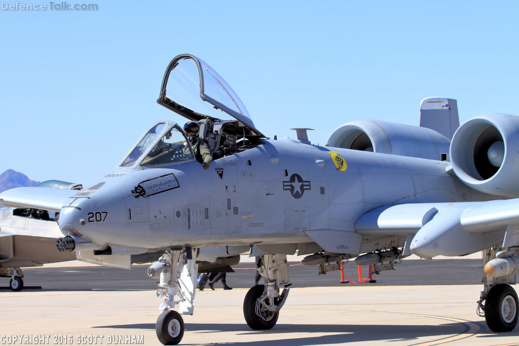 USAF A-10 Thunderbolt II Attack Aircraft