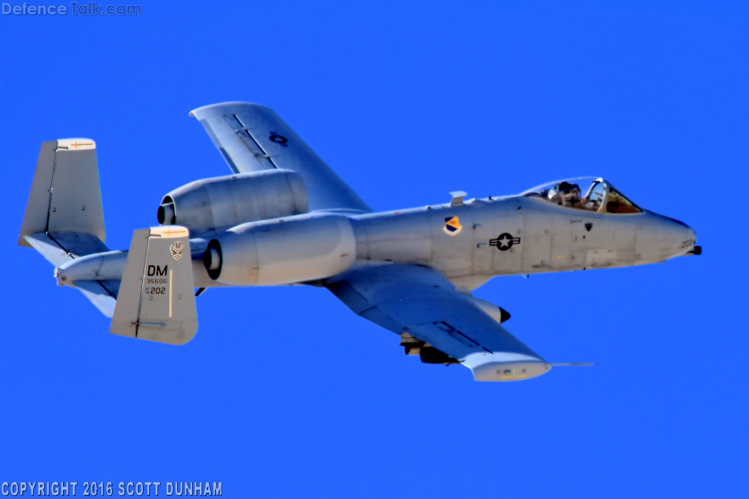 USAF A-10 Thunderbolt II Attack Aircraft