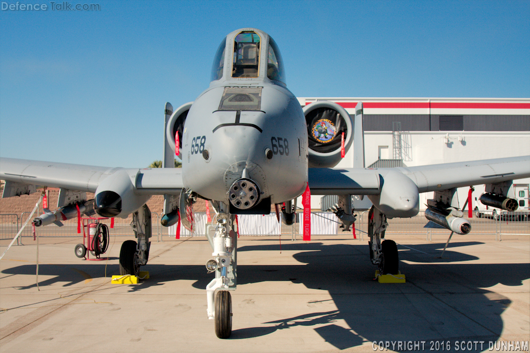 USAF A-10 Thunderbolt II Attack Aircraft