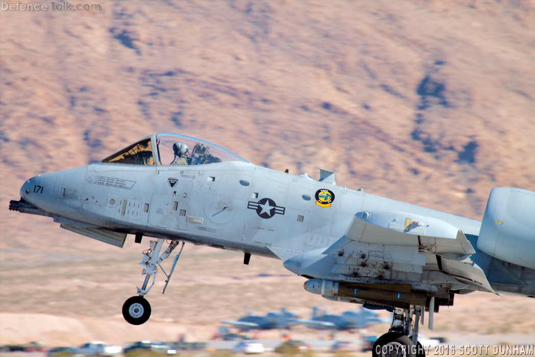 USAF A-10 Thunderbolt II Attack Aircraft