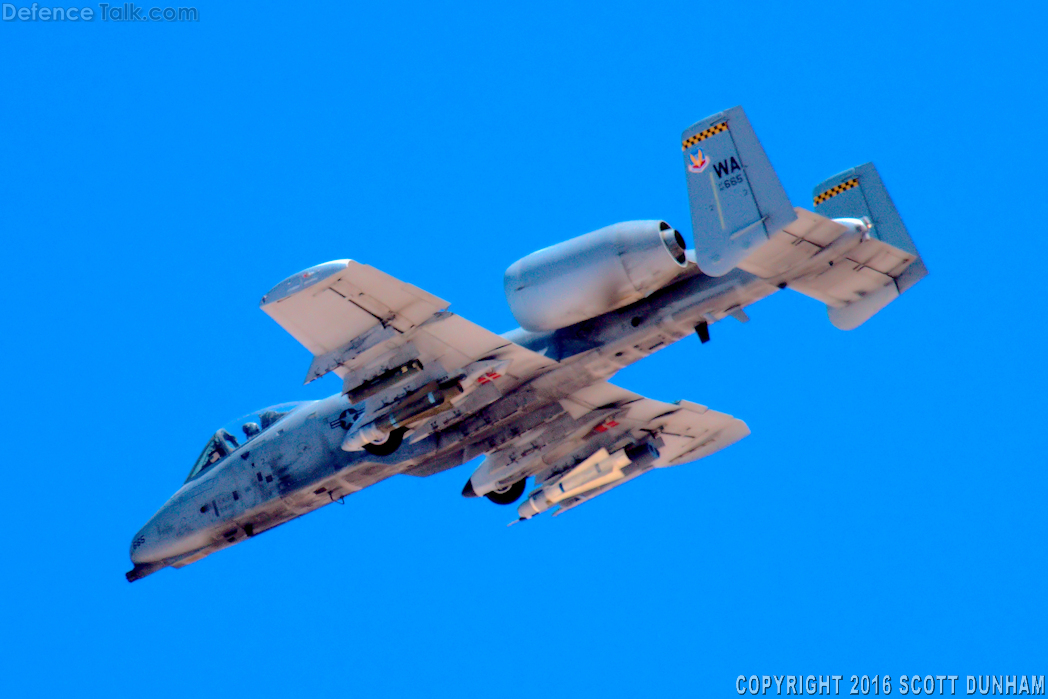 USAF A-10 Thunderbolt II Attack Aircraft