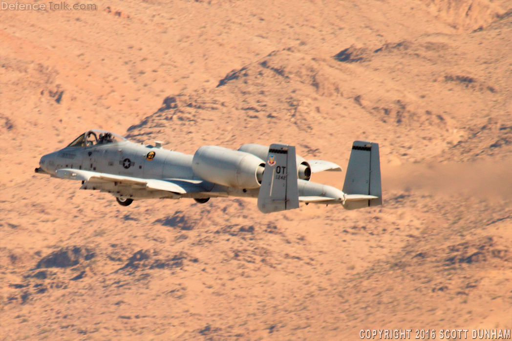 USAF A-10 Thunderbolt II Attack Aircraft