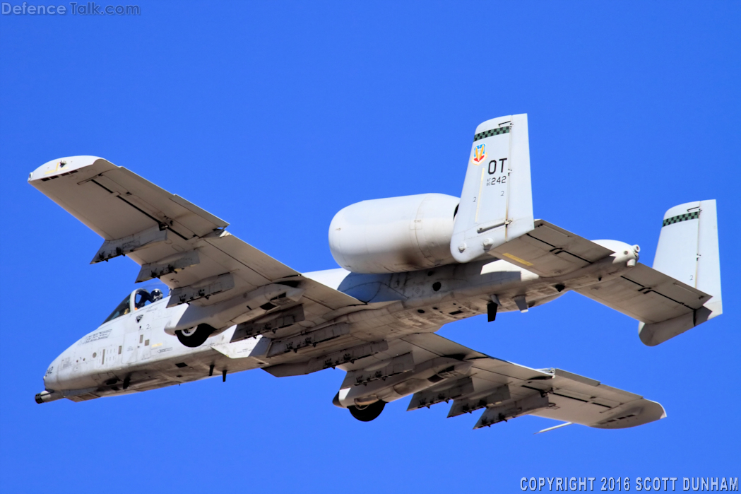 USAF A-10 Thunderbolt II Attack Aircraft