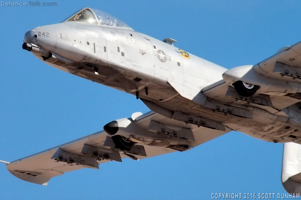 USAF A-10 Thunderbolt II Attack Aircraft