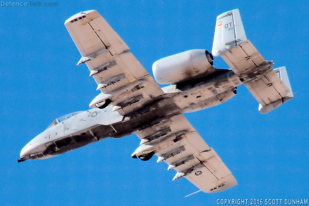 USAF A-10 Thunderbolt II Attack Aircraft