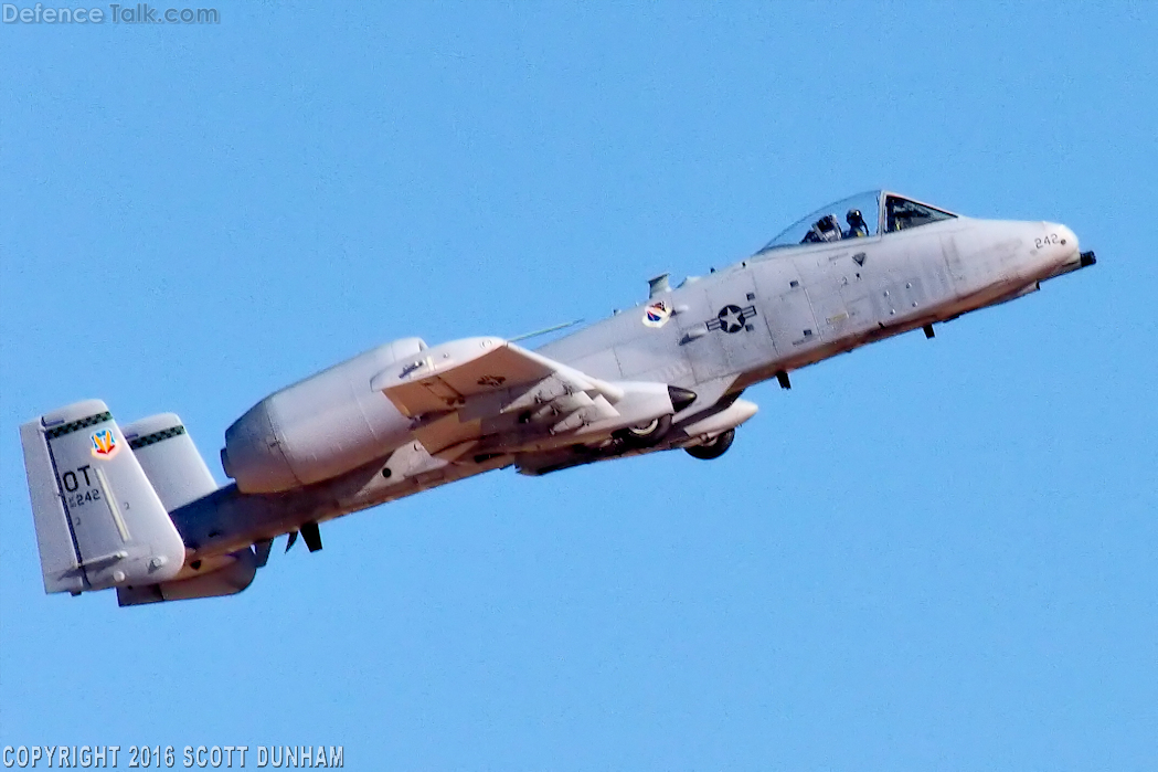 USAF A-10 Thunderbolt II Attack Aircraft