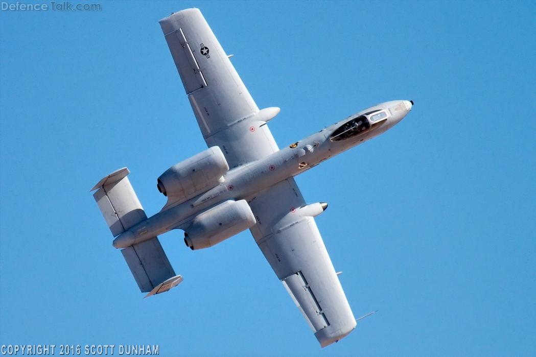 USAF A-10 Thunderbolt II Attack Aircraft