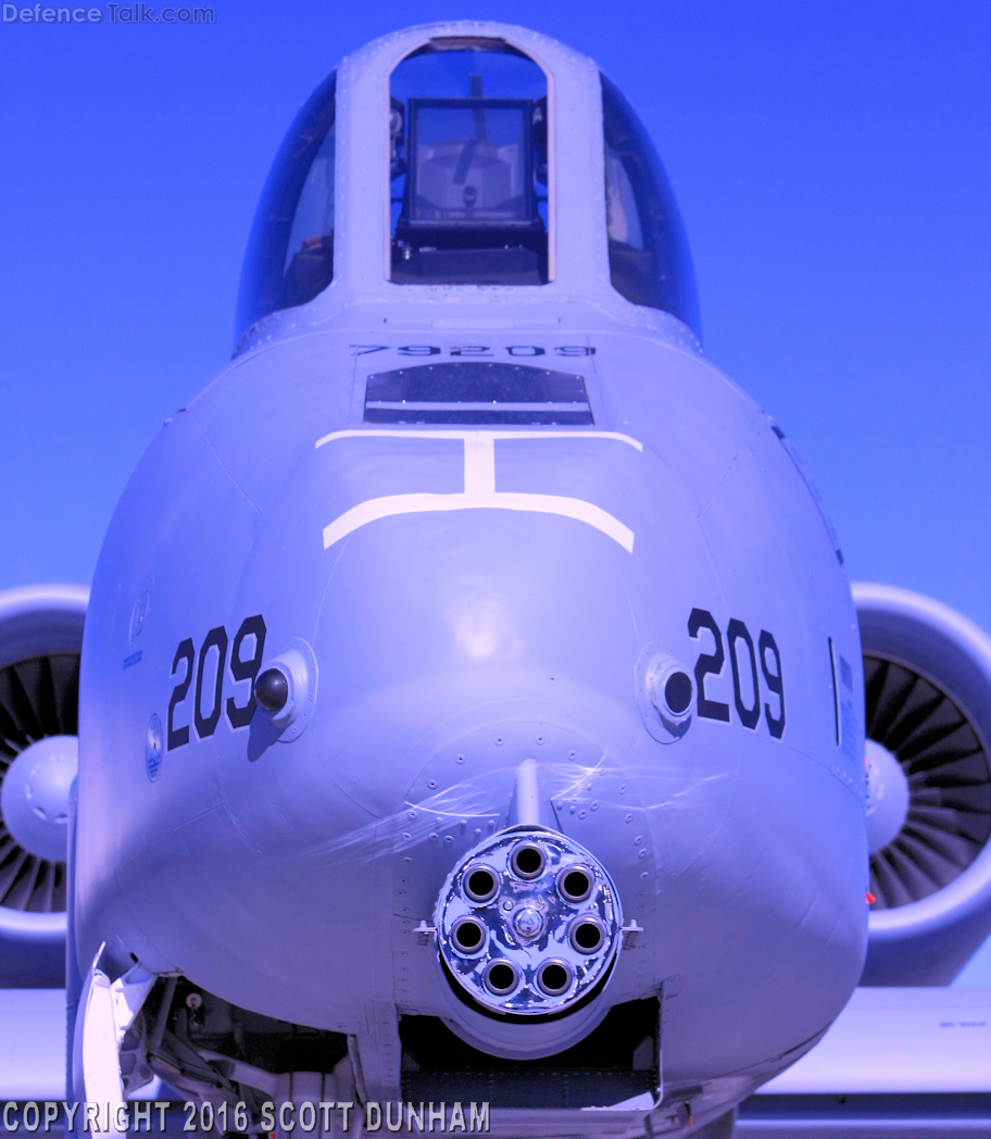 USAF A-10 Thunderbolt II Attack Aircraft