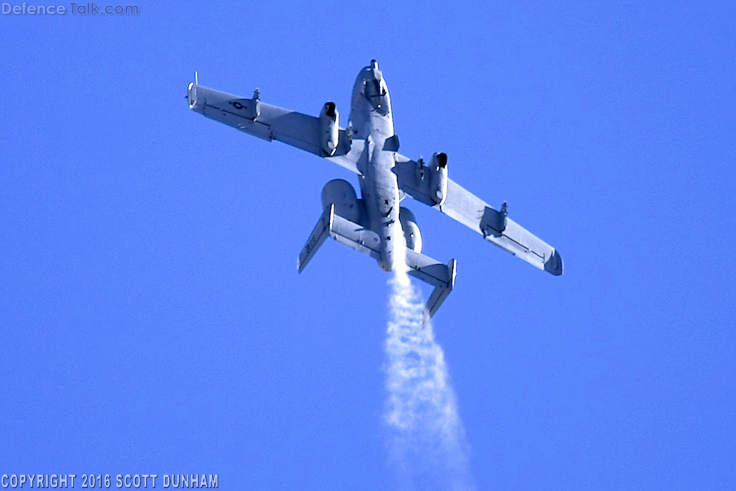 USAF A-10 Thunderbolt II Attack Aircraft