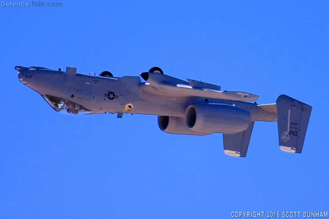 USAF A-10 Thunderbolt II Attack Aircraft