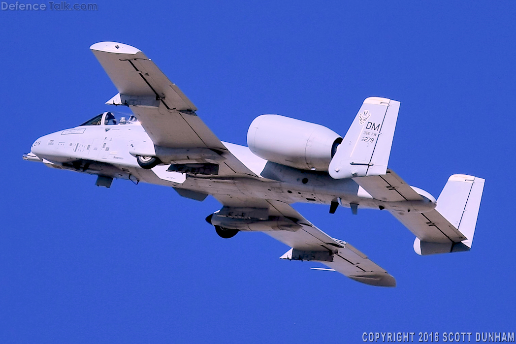 USAF A-10 Thunderbolt II Attack Aircraft