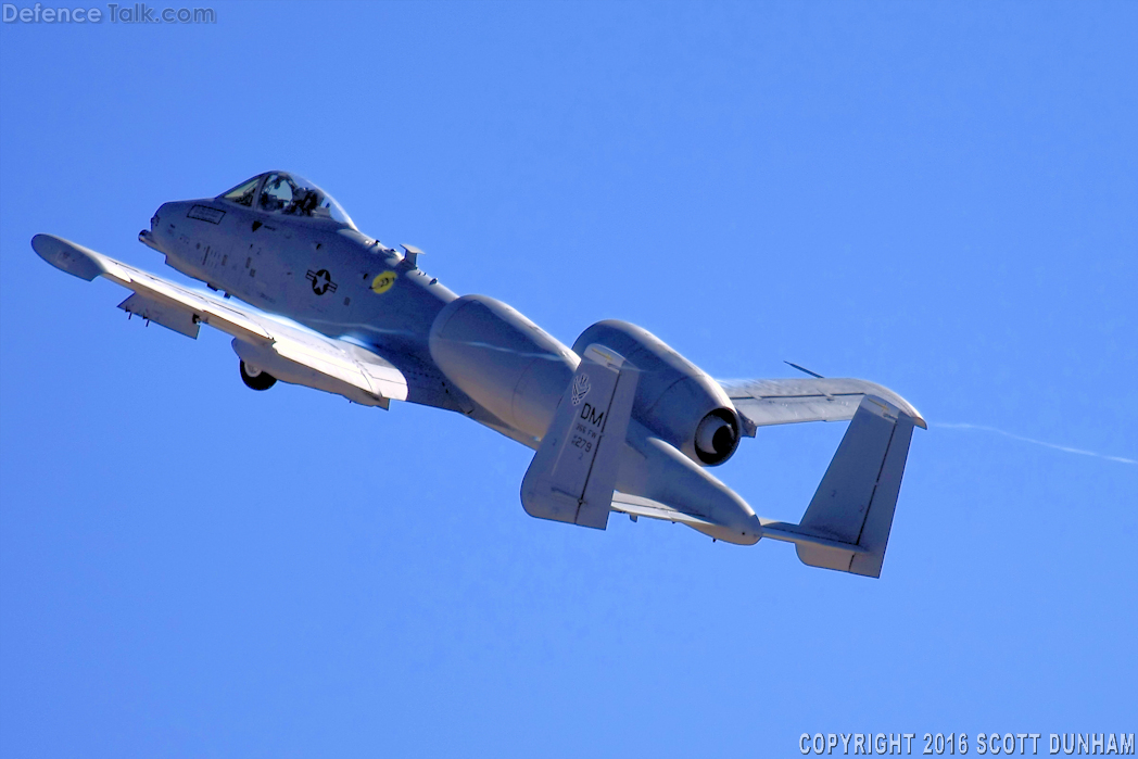 USAF A-10 Thunderbolt II Attack Aircraft