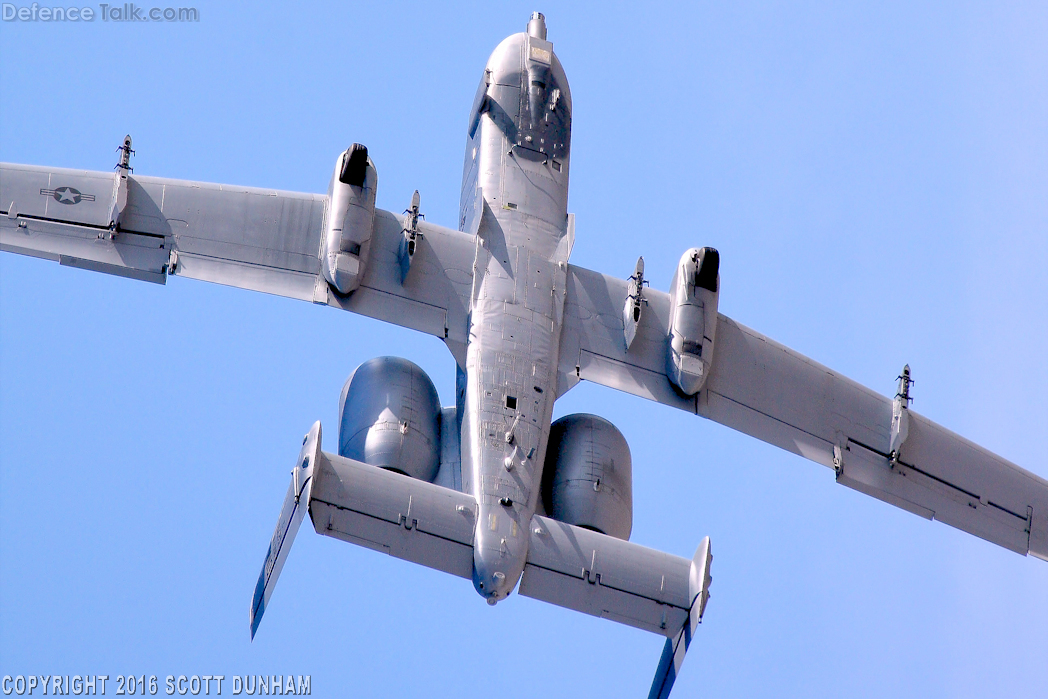 USAF A-10 Thunderbolt II Attack Aircraft