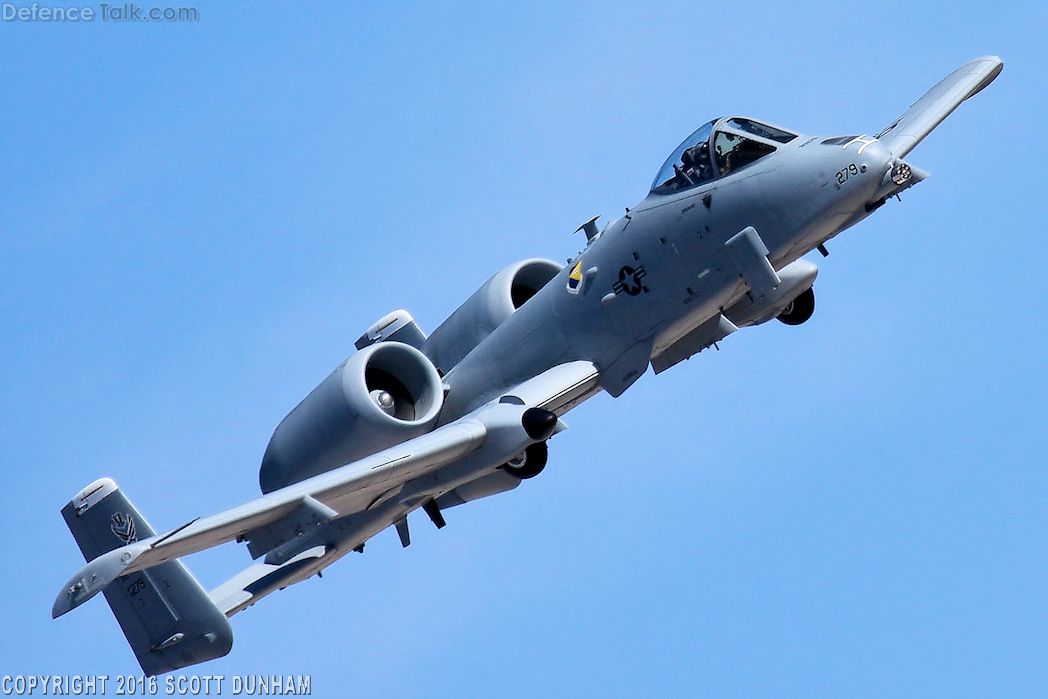 USAF A-10 Thunderbolt II Attack Aircraft