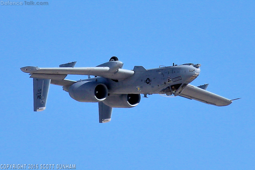 USAF A-10 Thunderbolt II Attack Aircraft