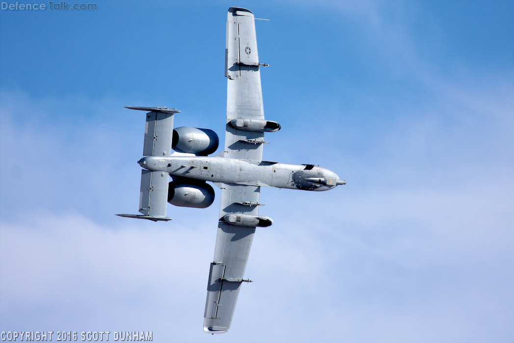 USAF A-10 Thunderbolt II Attack Aircraft