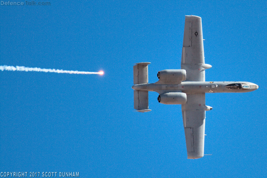 USAF A-10 Thunderbolt II Attack Aircraft