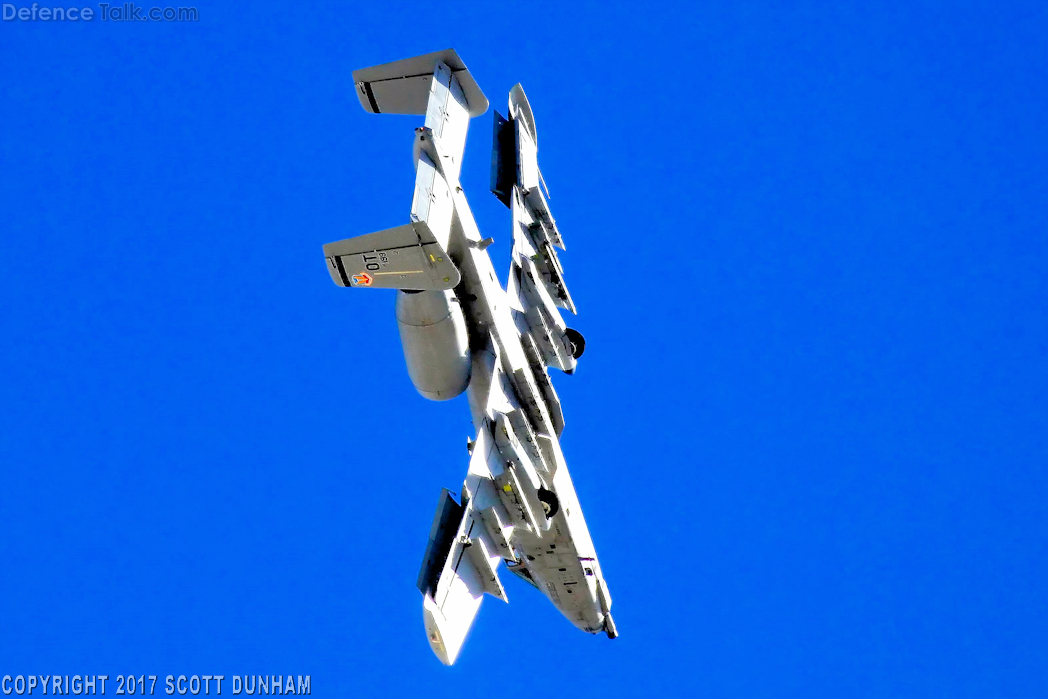 USAF A-10 Thunderbolt II Attack Aircraft