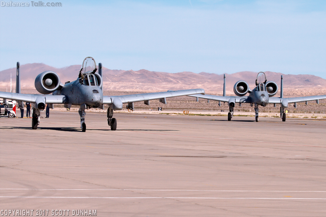 USAF A-10 Thunderbolt II Attack Aircraft