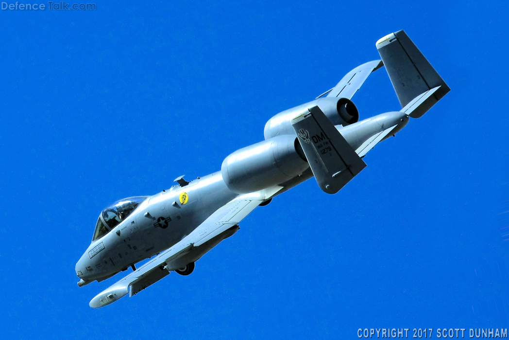 USAF A-10 Thunderbolt II Attack Aircraft