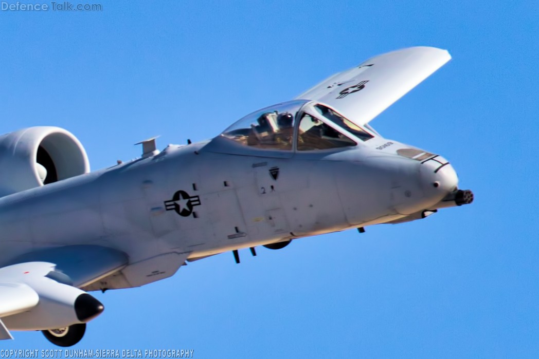 USAF A-10 Thunderbolt II Attack Aircraft