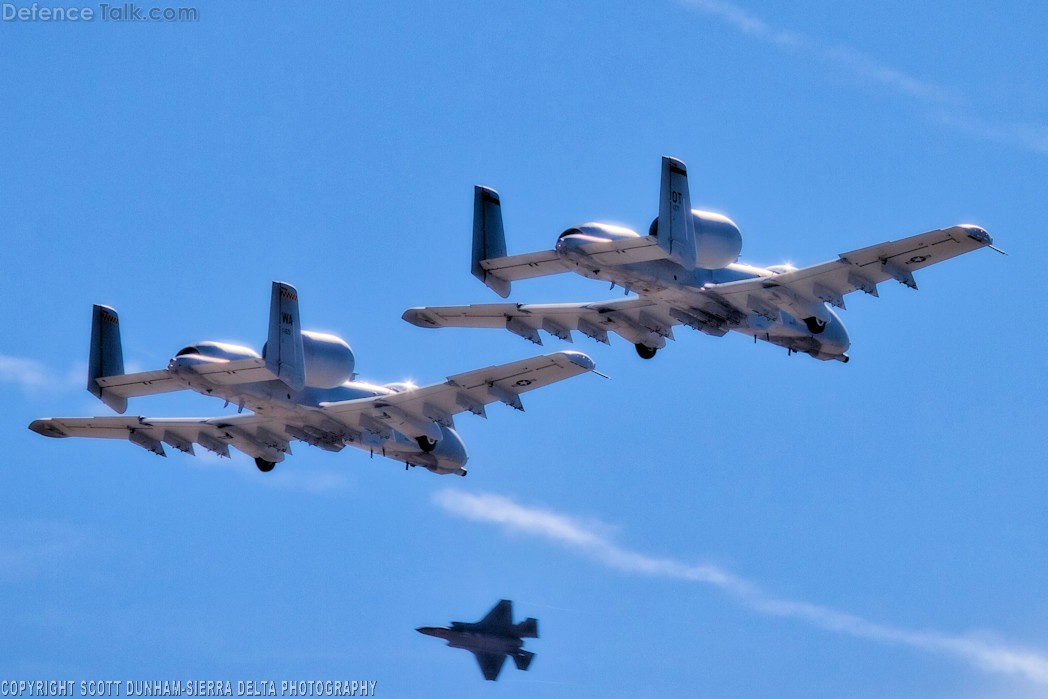 USAF A-10 Thunderbolt II Attack Aircraft