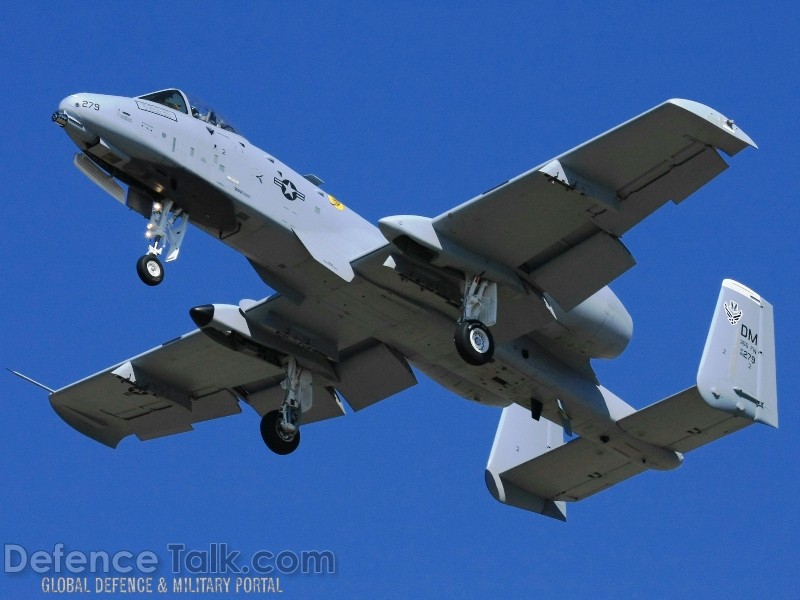 USAF A-10 Thunderbolt II Close Air Support Aircraft