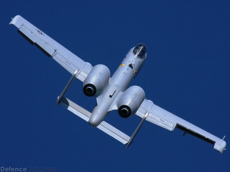 USAF A-10 Thunderbolt II Close Air Support Aircraft