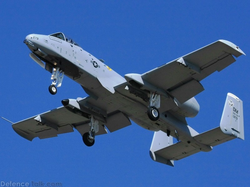 USAF A-10 Thunderbolt II Close Air Support Aircraft