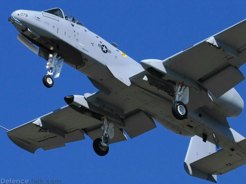 USAF A-10 Thunderbolt II Close Air Support Aircraft