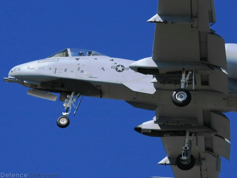 USAF A-10 Thunderbolt II Close Air Support Aircraft