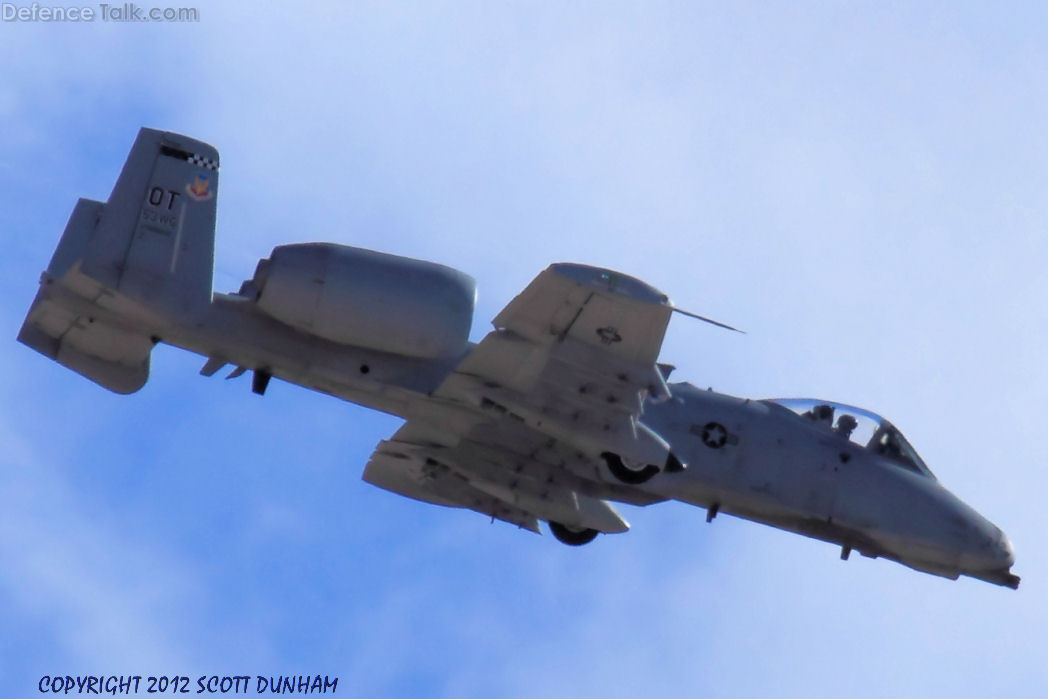 USAF A-10 Thunderbolt II Fighter