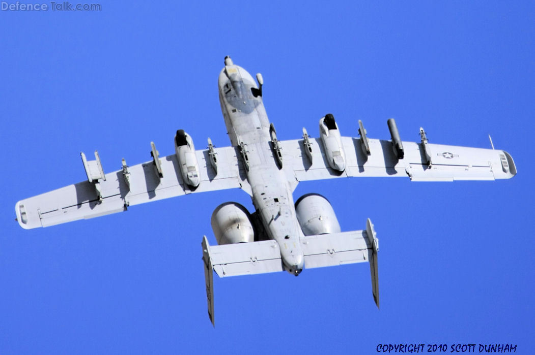 USAF A-10 Warthog Attack Aircraft