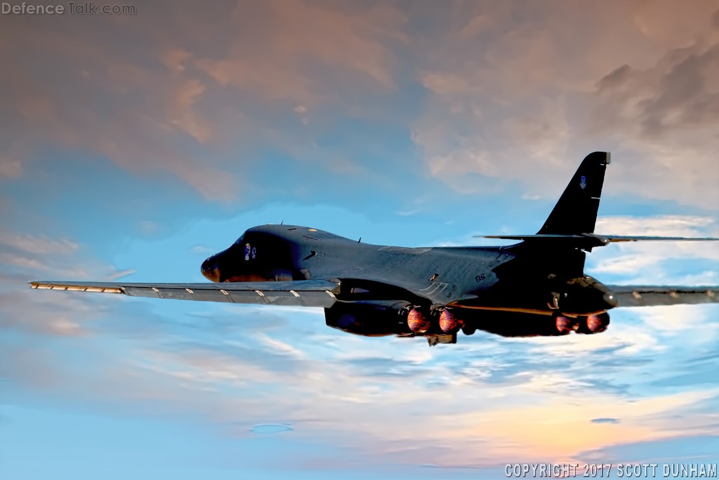 USAF B-1 Lancer Heavy Bomber