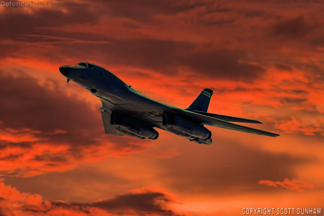 USAF B-1 Lancer Heavy Bomber