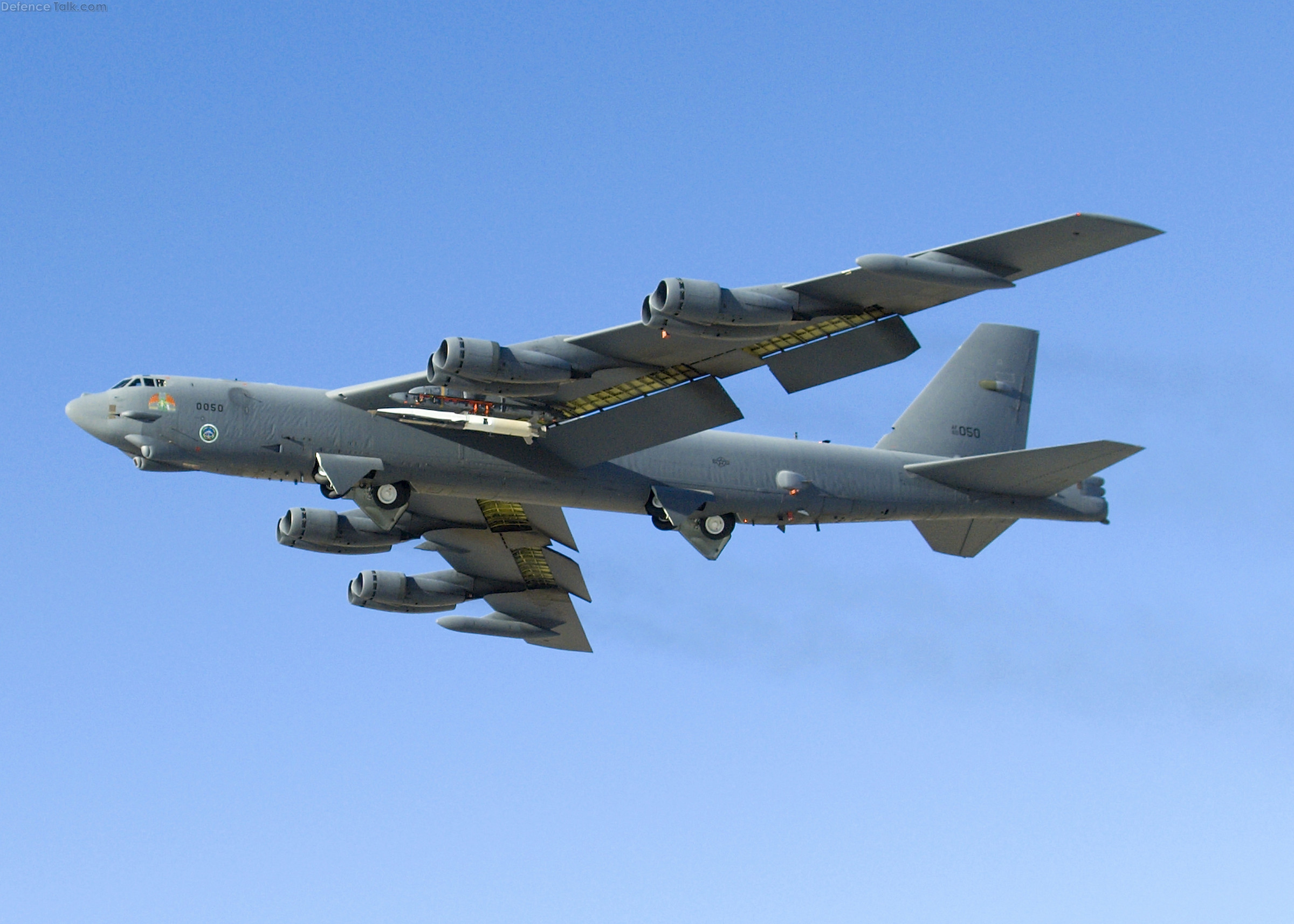 USAF  B-52 Stratofortress with X-51A scramjet