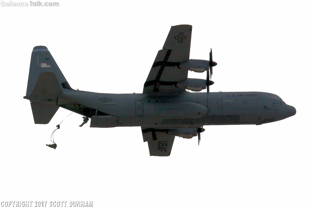 USAF C-130E Hercules Transport Aircraft