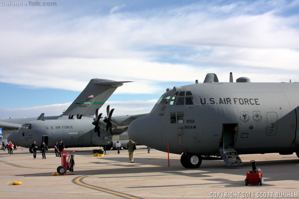 USAF C-130H Hercules Transport Aircraft