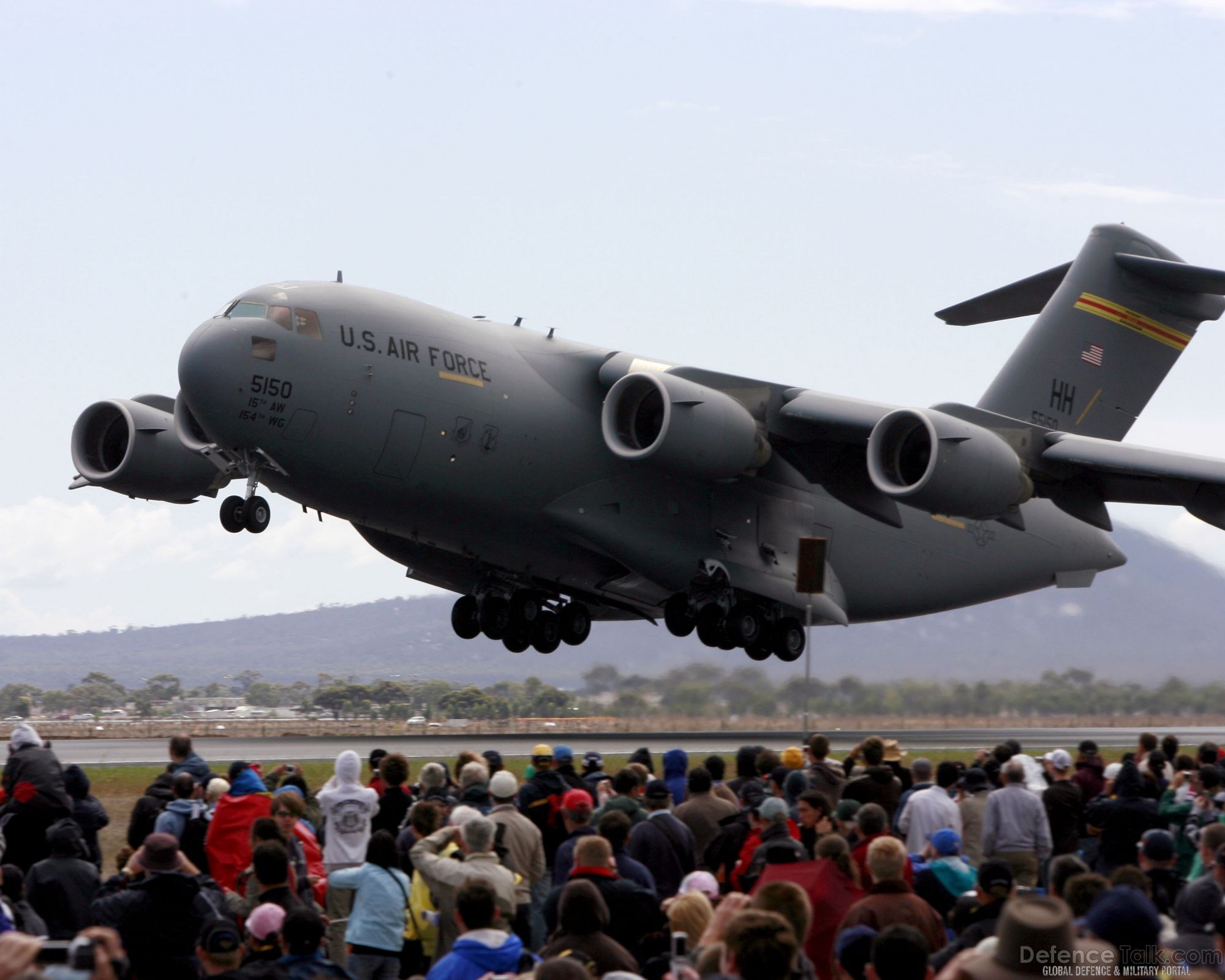 USAF C-17 Globemaster - Avalon Air Show 2007