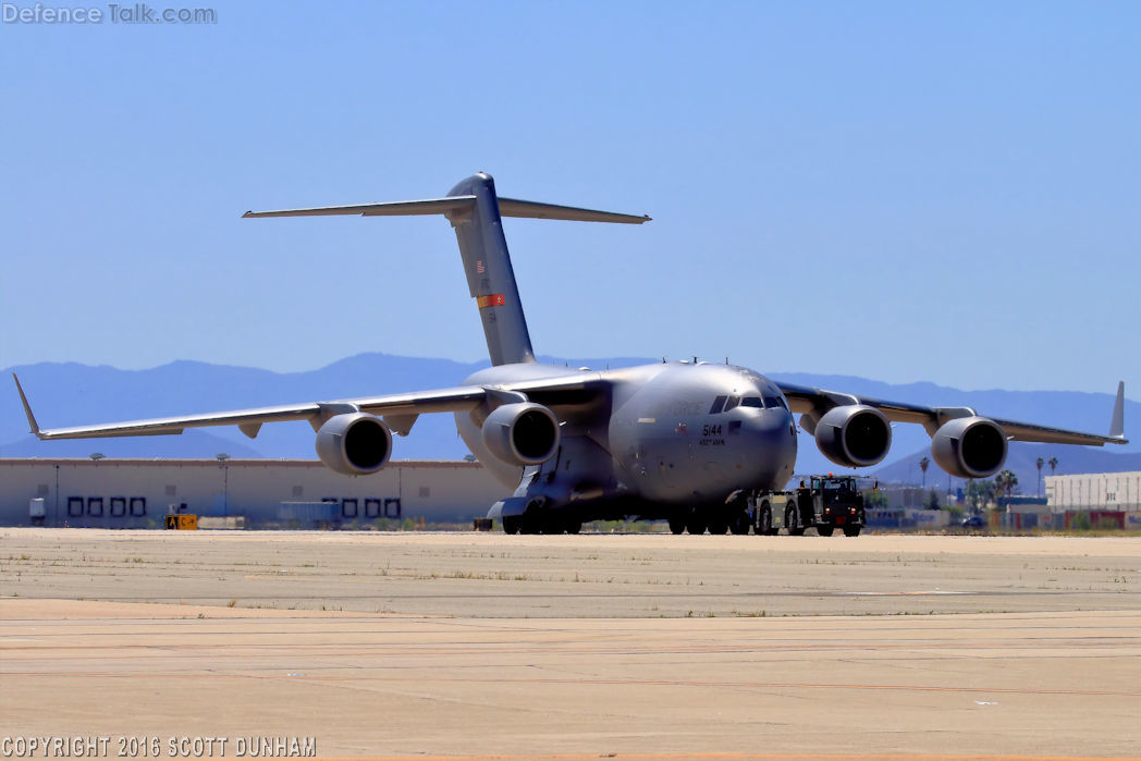 USAF C-17 Globemaster III Heavy Transport Aircraft