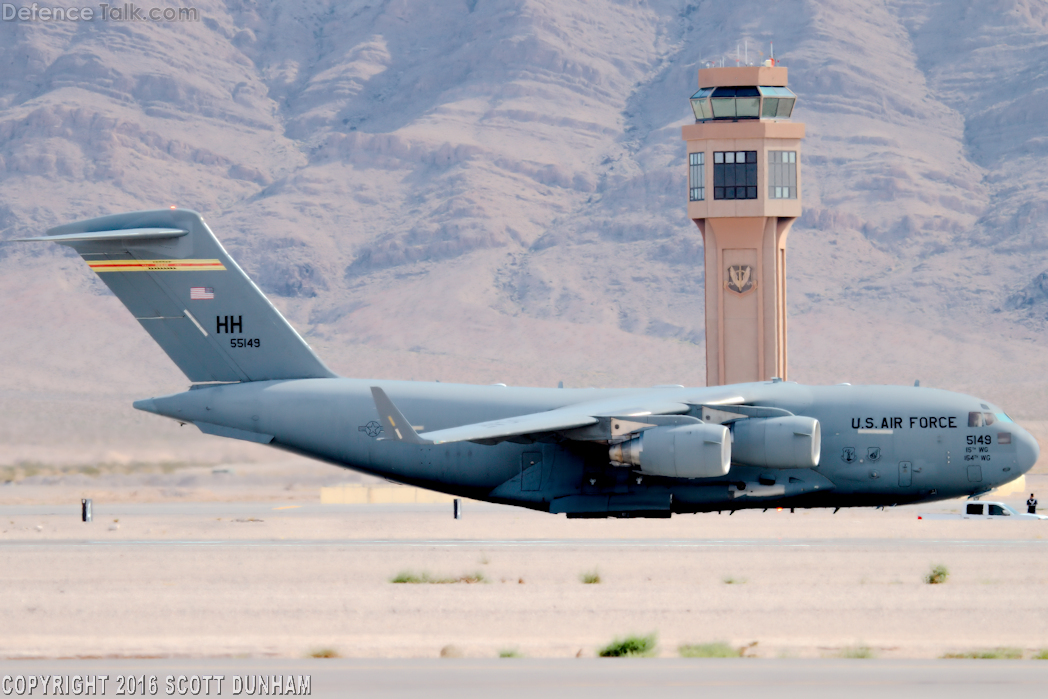 USAF C-17 Globemaster III Heavy Transport Aircraft