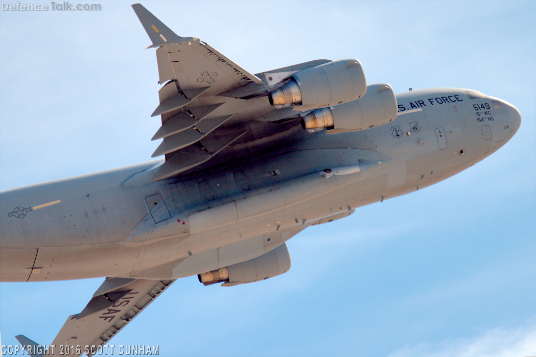 USAF C-17 Globemaster III Heavy Transport Aircraft