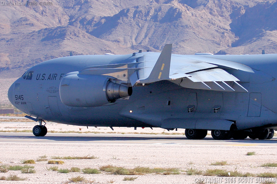 USAF C-17 Globemaster III Heavy Transport Aircraft